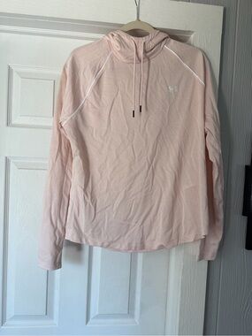 Under Armour Pale Pink Pullover Hooded Top
